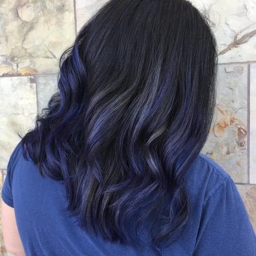 Short Hair Hairstyles With Blueberry Balayage (Photo 5 of 20)