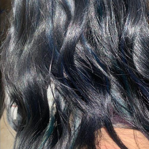 Short Hair Hairstyles With Blueberry Balayage (Photo 1 of 20)