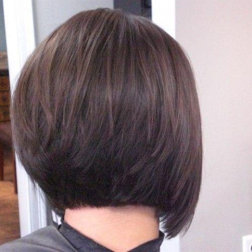 Stacked Bob Hairstyles Back View (Photo 2 of 15)