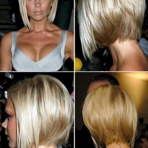 Short Tapered Bob Hairstyles With Long Bangs (Photo 15 of 20)