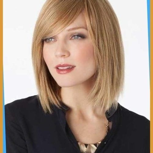 Long Bob Hairstyles With Side Swept Bangs (Photo 6 of 15)
