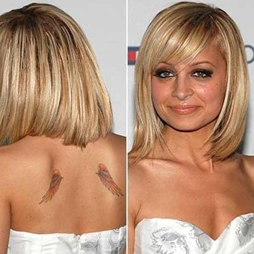 Nicole Richie Shoulder Length Bob Hairstyles (Photo 2 of 15)