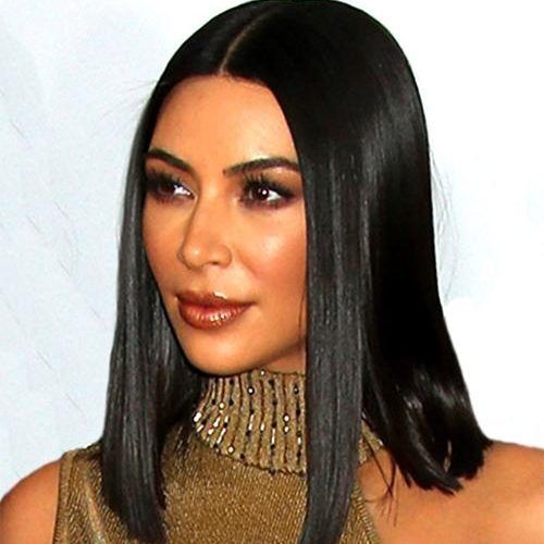 Long Bob Hairstyles Kim Kardashian (Photo 6 of 15)