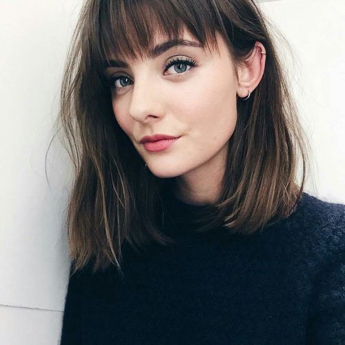 Straight Bob Hairstyles With Bangs (Photo 5 of 20)