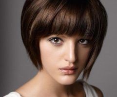 20 Best Ideas Short Haircuts with Full Bangs