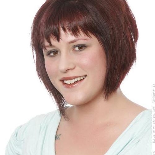 Short Haircuts With Bangs For Round Faces (Photo 11 of 20)