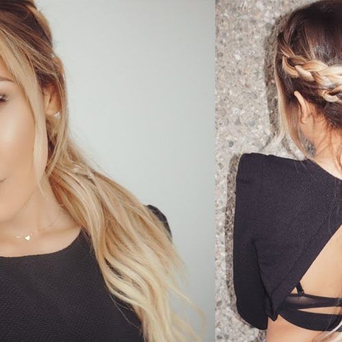 Long Messy Pony With Braid (Photo 18 of 20)