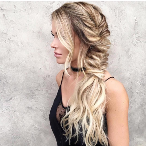 Messy Side Fishtail Braid Hairstyles (Photo 1 of 20)