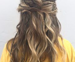 20 Inspirations Loose Messy Waves Prom Hairstyles