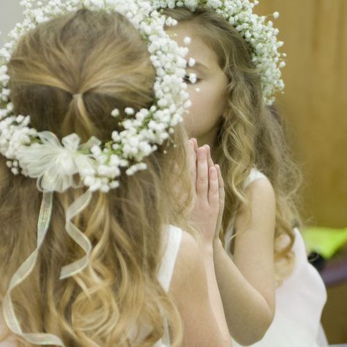 French Twist Wedding Updos With Babys Breath (Photo 20 of 20)