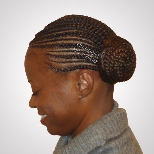 Cornrows Hairstyles With Buns (Photo 11 of 15)