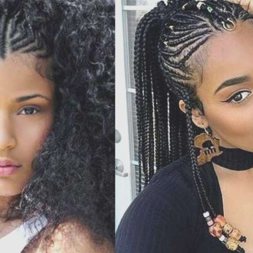 Braided Hairstyles For Black Woman (Photo 11 of 15)