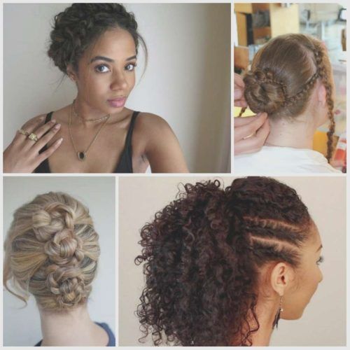 Braided Hairstyles On Curly Hair (Photo 13 of 15)