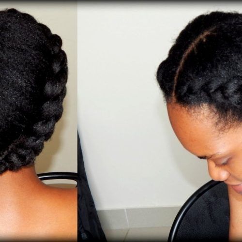 Braided Natural Hairstyles For Short Hair (Photo 14 of 15)