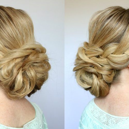Chignon Wedding Hairstyles With Pinned Up Embellishment (Photo 20 of 20)