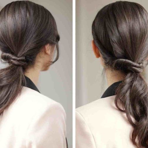 Low Messy Ponytail Hairstyles (Photo 20 of 20)