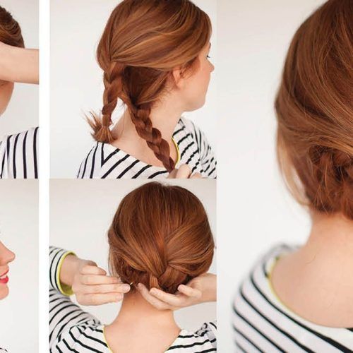 Simple Updo Hairstyles For Long Hair (Photo 14 of 15)