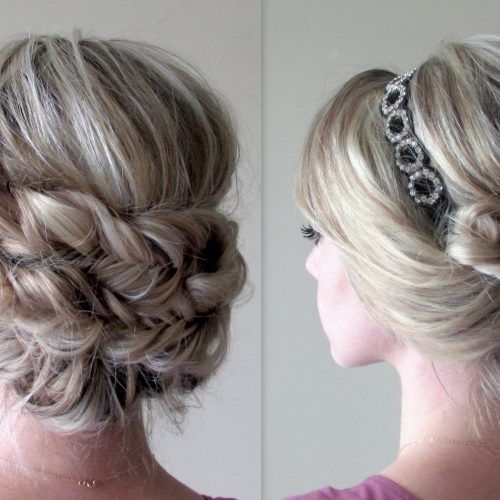 Braided Crown Updo Hairstyles (Photo 7 of 15)