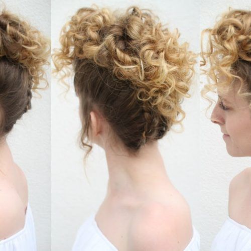 Short And Curly Faux Mohawk Hairstyles (Photo 13 of 20)