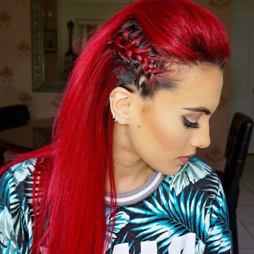 Red Cornrows Hairstyles (Photo 12 of 15)