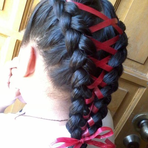 Fantastical French Braid Ponytail Hairstyles (Photo 4 of 20)