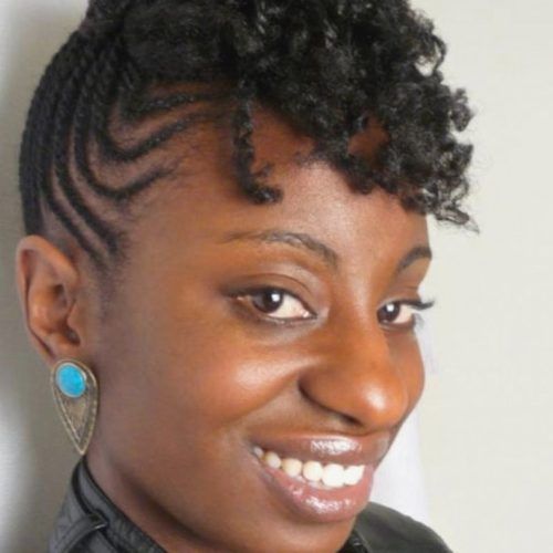 Braided Hairstyles On Short Natural Hair (Photo 8 of 15)