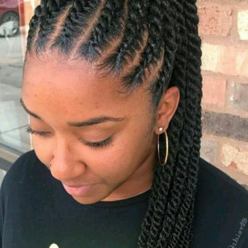 Afro Under Braid Hairstyles (Photo 4 of 20)