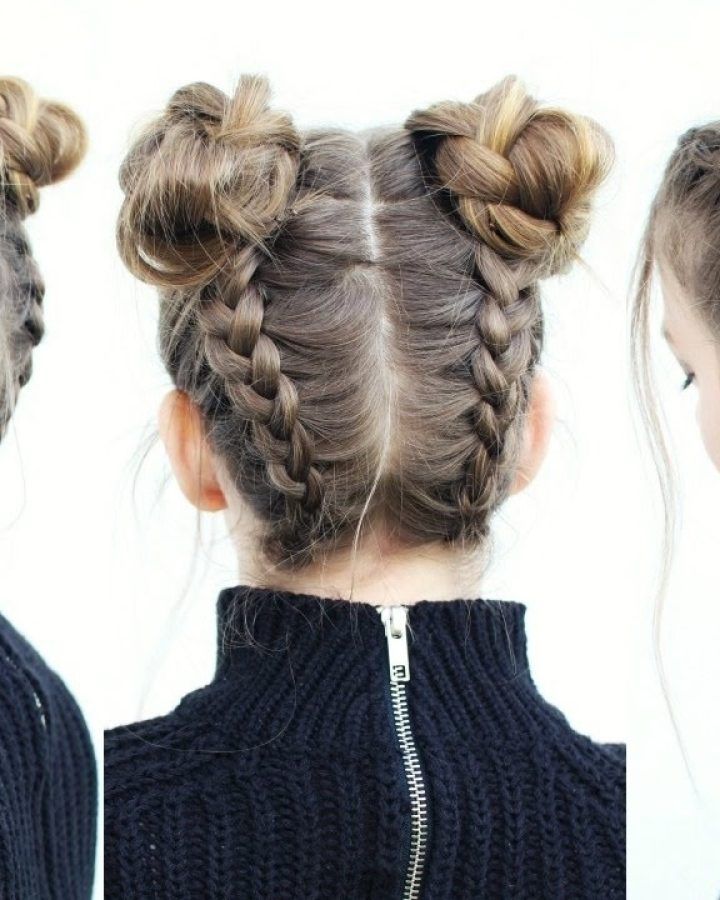 15 Inspirations Braided Hairstyles into a Bun