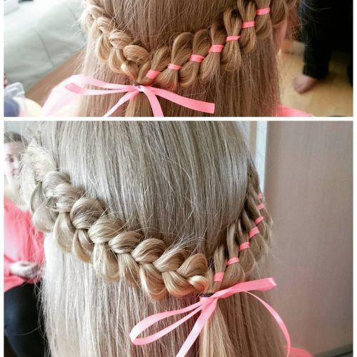 Pink Rope-Braided Hairstyles (Photo 12 of 20)