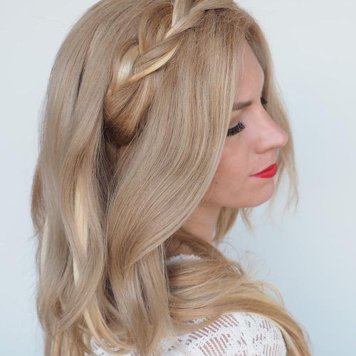Braided Headband Hairstyles For Curly Hair (Photo 7 of 20)
