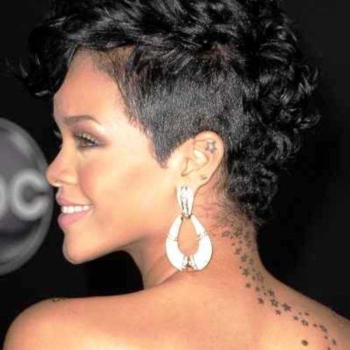 Curly Haired Mohawk Hairstyles (Photo 10 of 20)