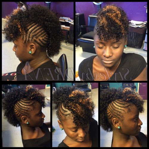 Curly Weave Mohawk Haircuts (Photo 2 of 20)