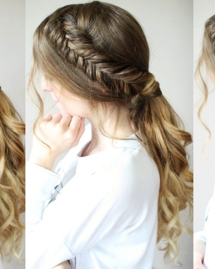 15 Inspirations Braided Hairstyles with Ponytail
