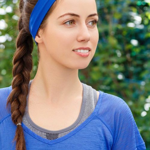 Brunette Ponytail Hairstyles With Braided Bangs (Photo 20 of 20)
