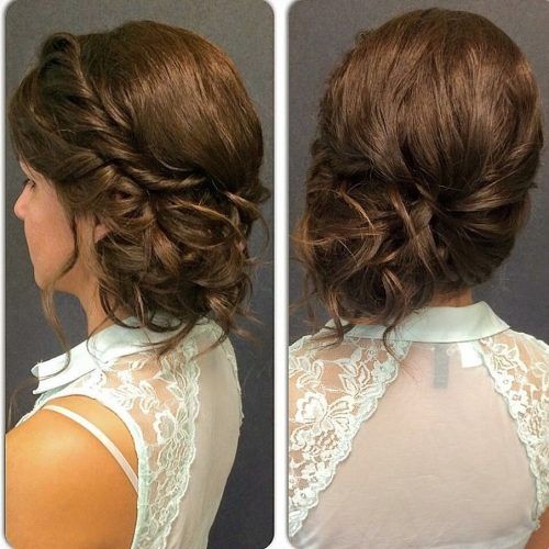 Side Bun Prom Hairstyles With Soft Curls (Photo 5 of 20)