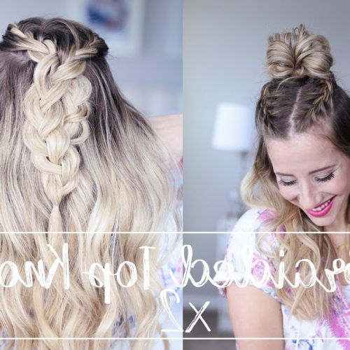 Braided Top-Knot Hairstyles (Photo 3 of 20)