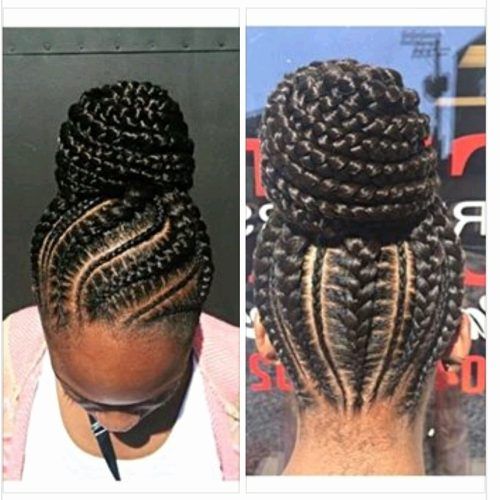 Braided Up Hairstyles With Weave (Photo 5 of 15)