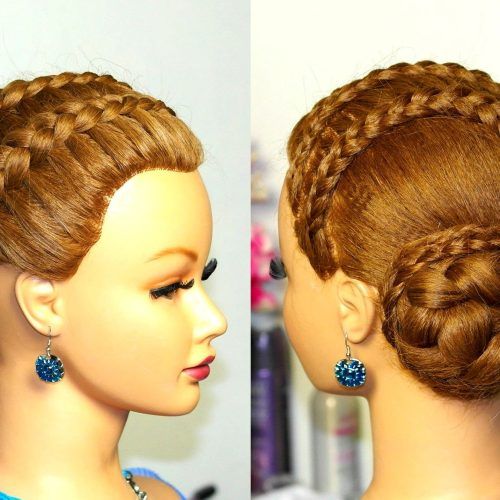 Braided Updo With Curls (Photo 8 of 15)
