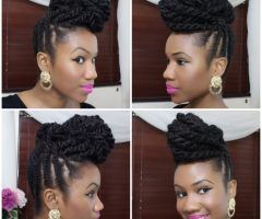 15 Best Collection of Braided Updo Hairstyles for Natural Hair