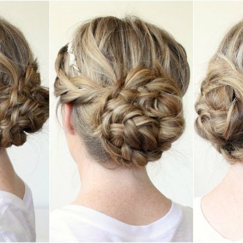 Floral Braid Crowns Hairstyles For Prom (Photo 1 of 20)