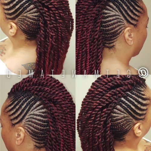 Fully Braided Mohawk Hairstyles (Photo 2 of 20)