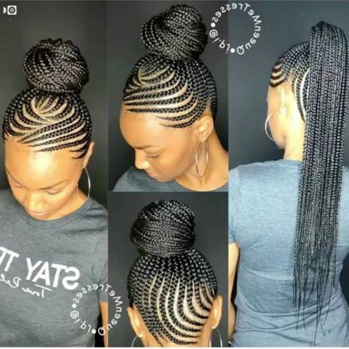 Side Braided Curly Mohawk Hairstyles (Photo 12 of 20)