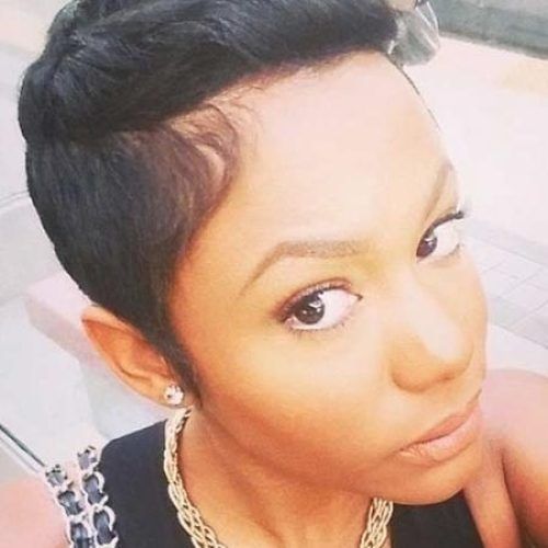 Pixie Haircuts For Black Women (Photo 17 of 20)