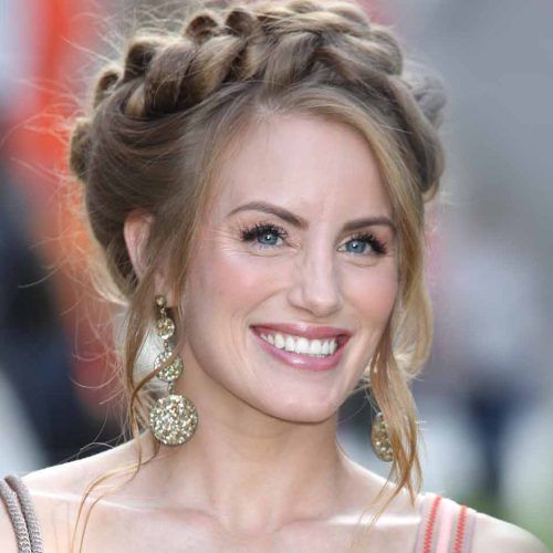 Double-Crown Updo Braided Hairstyles (Photo 15 of 20)