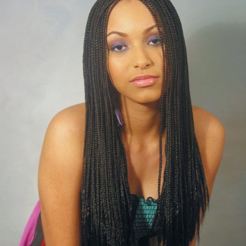 Black Layered Senegalese Twists Pony Hairstyles (Photo 15 of 20)