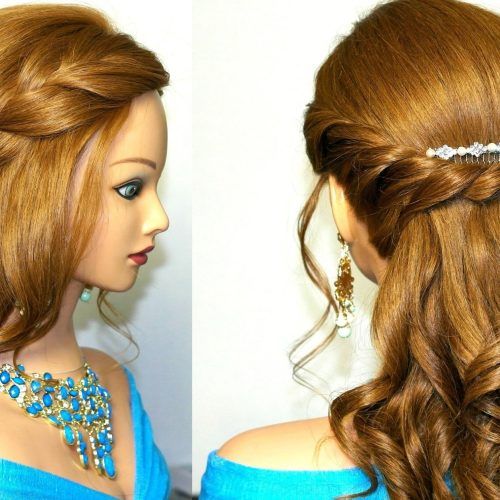 Braids With Curls Hairstyles (Photo 9 of 20)