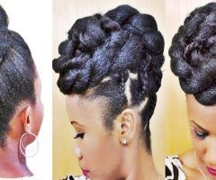 15 Inspirations Twist Updo Hairstyles for Black Hair