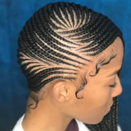 Cornrows Hairstyles To The Side (Photo 9 of 15)