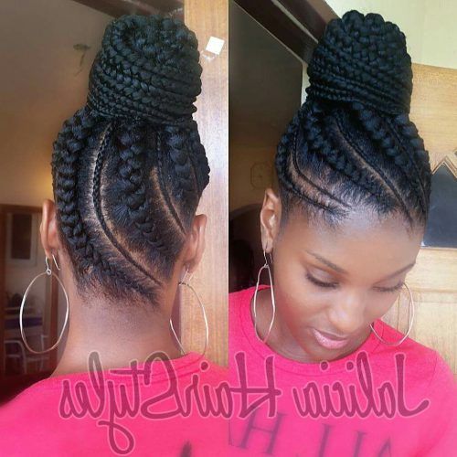 Thick Cornrows Braided Hairstyles (Photo 11 of 20)