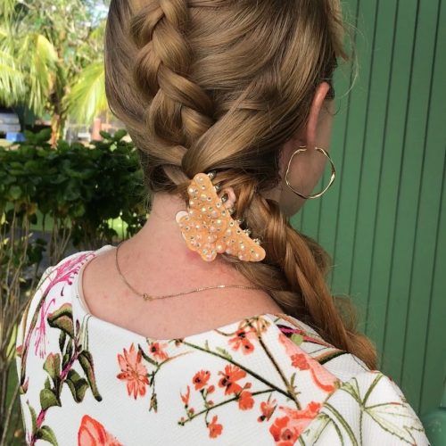 Over-The-Shoulder Mermaid Braid Hairstyles (Photo 17 of 20)